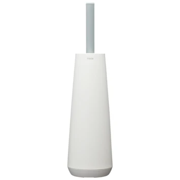 Tiger Toiletborstelhouder TESS Vrijstaand Met Swoop Borstel Wit/lichtgrijs 4 Tiger Toiletborstelhouder TESS Vrijstaand Met Swoop Borstel Wit/lichtgrijs - Afbeelding 4