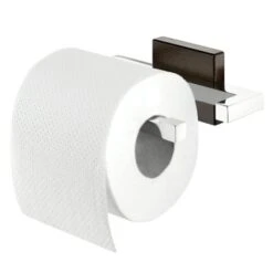 Tiger Toilethouder Zenna Chroom/Wengé