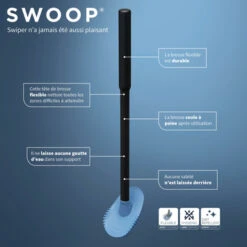 Tiger Toiletborstelhouder TESS Vrijstaand Met Swoop Borstel Blauw/zwart 21 Tiger Toiletborstelhouder TESS Vrijstaand Met Swoop Borstel Blauw/zwart -Tiger 123 3143