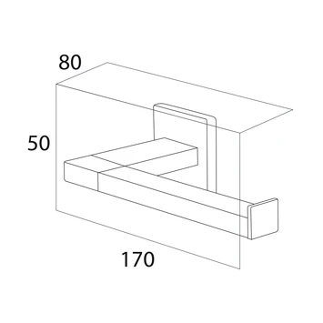 Tiger Toiletrolhouder Items RVS 4 Tiger Toiletrolhouder Items RVS - Afbeelding 4