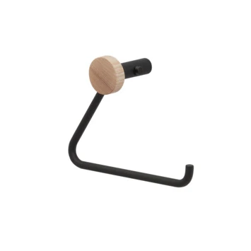 Tiger Toiletrolhouder Sem Zwart 3 Tiger Toiletrolhouder Sem Zwart - Afbeelding 3