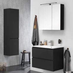 Tiger Kolomkast Karlo Zwart Mat -Tiger 123 333