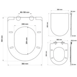 Tiger WC Bril Carter Wit Met Softclose -Tiger 123 3339