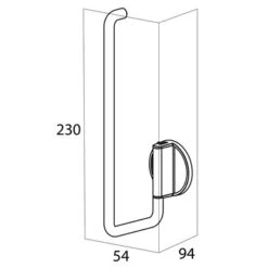 Tiger Reserverolhouder Tune Zwart -Tiger 123 3367
