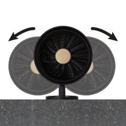 Tiger Tune Toiletborstelhouder Geborsteld Messing/mat Zwart -Tiger 123 3381