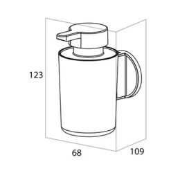TIger Zeepdispenser Hangend Tune RVS -Tiger 123 34