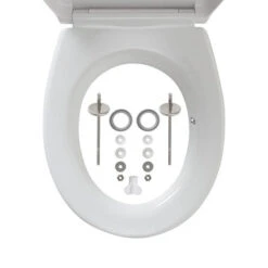 Tiger WC Bril Amadora Zwart Kunststof Met Softclose -Tiger 123 3438