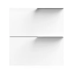 Tiger Badmeubelset Pocket 60 Cm Met 2 Lades Wit Incl. Looppoten -Tiger 123 345