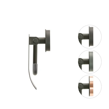 Tiger Toiletrolhouder Urban Zwart Met Klep 4 Tiger Toiletrolhouder Urban Zwart Met Klep - Afbeelding 4