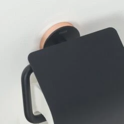 Tiger Toiletrolhouder Urban Zwart Met Klep 16 Tiger Toiletrolhouder Urban Zwart Met Klep -Tiger 123 3454