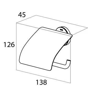 Tiger Toiletrolhouder Urban Zwart Met Klep 10 Tiger Toiletrolhouder Urban Zwart Met Klep - Afbeelding 10
