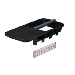 Tiger Toiletrolhouder TESS Met Planchet Zwart/antraciet -Tiger 123 3472