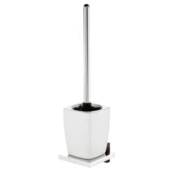 Tiger Toiletborstelhouder Zenna Hangend Chroom/Wengé