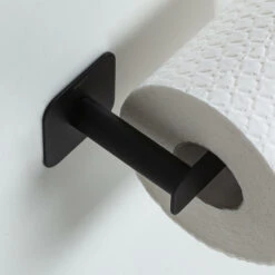 Tiger Colar Toiletrolhouder Zonder Klep Zwart -Tiger 123 3493