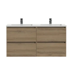 Tiger Karlo Badkamermeubel 120 Cm Chalet Eiken Met Wastafel Hoogglans Wit 9 Tiger Karlo Badkamermeubel 120 Cm Chalet Eiken Met Wastafel Hoogglans Wit -Tiger 123 353