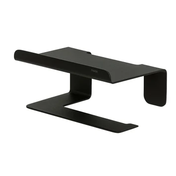 Tiger Colar Toiletrolhouder Met Planchet Zwart 2 Tiger Colar Toiletrolhouder Met Planchet Zwart - Afbeelding 2