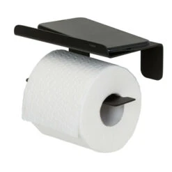 Tiger Colar Toiletrolhouder Met Planchet Zwart 13 Tiger Colar Toiletrolhouder Met Planchet Zwart -Tiger 123 3725