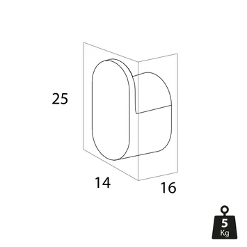 Tiger Handdoekhaak Carv Klein Zwart 5 Tiger Handdoekhaak Carv Klein Zwart - Afbeelding 5