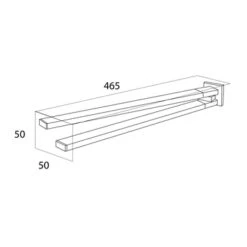Tiger Handdoekrek Items Met Draaibare Armen RVS 9 Tiger Handdoekrek Items Met Draaibare Armen RVS -Tiger 123 375