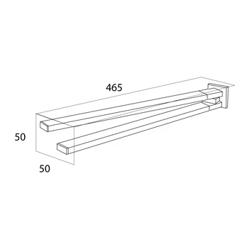 Tiger Handdoekrek Items Met Draaibare Armen RVS 5 Tiger Handdoekrek Items Met Draaibare Armen RVS - Afbeelding 5