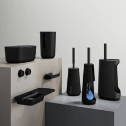 Tiger Toiletborstelhouder TESS Met Swoop Borstel Flexibel Zwart/antraciet 16 Tiger Toiletborstelhouder TESS Met Swoop Borstel Flexibel Zwart/antraciet -Tiger 123 3775