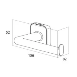 Tiger Toiletrolhouder Carv Zonder Klep Zwart 9 Tiger Toiletrolhouder Carv Zonder Klep Zwart -Tiger 123 3791