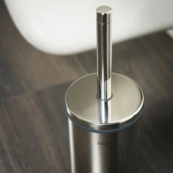 Tiger Boston Toiletborstelgarnituur RVS Glans 3 Tiger Boston Toiletborstelgarnituur RVS Glans - Afbeelding 3