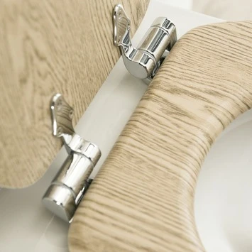 Tiger WC Bril Steigerhout Met Softclose 4 Tiger WC Bril Steigerhout Met Softclose - Afbeelding 4