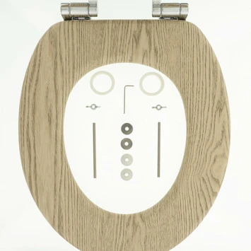 Tiger WC Bril Steigerhout Met Softclose 9 Tiger WC Bril Steigerhout Met Softclose - Afbeelding 9