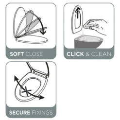Tiger WC Bril Amadora Wit Kunststof Met Softclose 19 Tiger WC Bril Amadora Wit Kunststof Met Softclose -Tiger 123 3839