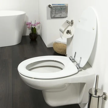 Tiger WC Bril Reno Wit MDF Met Softclose 4 Tiger WC Bril Reno Wit MDF Met Softclose - Afbeelding 4