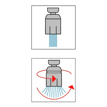 Tiger Keukenkraanslang Douche M22/M24 Waterbesparend 3 Tiger Keukenkraanslang Douche M22/M24 Waterbesparend - Afbeelding 3