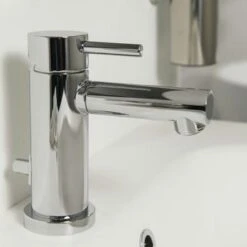 Tiger Wastafelkraan Boston Met Hendel En Waste Chroom -Tiger 123 3941