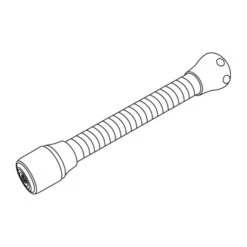 Tiger Splash Keukenkraanslang Chroom M22/M24 -Tiger 123 3950