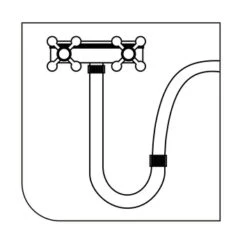 Tiger Stijgpijp Chroom -Tiger 123 3963