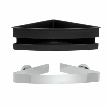 Tiger Noon Hoek Douchemand 22 X 8 X 22 Cm Chroom 3 Tiger Noon Hoek Douchemand 22 X 8 X 22 Cm Chroom - Afbeelding 3