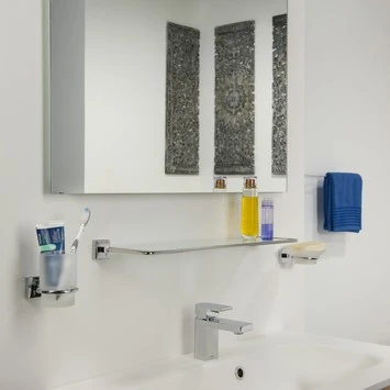 Tiger Bekerhouder Melbourne Hangend Met Beker Chroom 2 Tiger Bekerhouder Melbourne Hangend Met Beker Chroom - Afbeelding 2