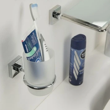 Tiger Bekerhouder Melbourne Hangend Met Beker Chroom 3 Tiger Bekerhouder Melbourne Hangend Met Beker Chroom - Afbeelding 3