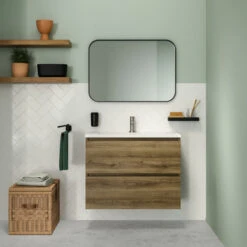 Tiger 2-armig Handdoekrek Carv Zwart -Tiger 123 480