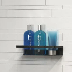 Tiger Douchemand Met Handdoekhouder Caddy Zw -Tiger 123 5