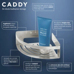 Tiger Caddy Hoekkorf Klein RVS -Tiger 123 503