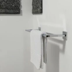 Tiger Dubbel Handdoekrek Items Chroom -Tiger 123 577