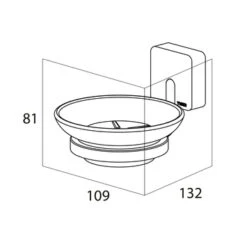 Tiger Zeepbakje Impuls Hangend RVS -Tiger 123 668