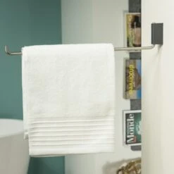 Tiger Handdoekrek Cliqit Donkergrijs RVS -Tiger 123 69