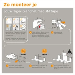 Tiger Planchet Colar 30 Cm Zwart 16 Tiger Planchet Colar 30 Cm Zwart -Tiger 123 784