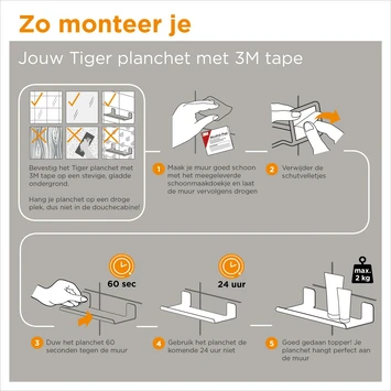 Tiger Planchet Colar 30 Cm Zwart 8 Tiger Planchet Colar 30 Cm Zwart - Afbeelding 8