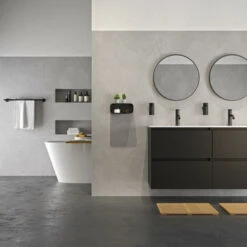 Tiger Wandrek/douchemand 2-store 25cm Zwart -Tiger 123 807