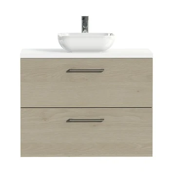 Tiger Badkamermeubel Studio 80 Cm Naturel Eik Met Keramische Waskom Hoogglans Wit En Ronde Grepen 1 Tiger Badkamermeubel Studio 80 Cm Naturel Eik Met Keramische Waskom Hoogglans Wit En Ronde Grepen