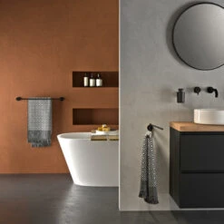 Tiger Handdoekhouder Urban Dubbel Zwart -Tiger 123 926