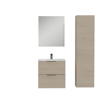 Tiger Studio Kolomkast 160 Cm Natuurlijk Eiken Greep Rvs 4 Tiger Studio Kolomkast 160 Cm Natuurlijk Eiken Greep Rvs - Afbeelding 4